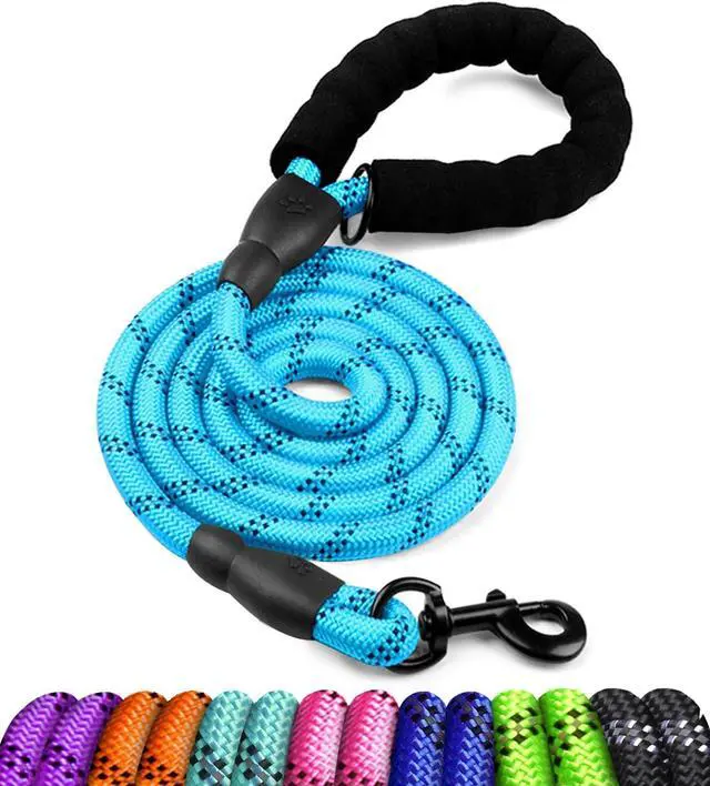 Main image of COOYOO Dog Leash 5/6 FT with Comfortable Padded Handle and Highly Reflective Threads for Small Medium and Large Dogs