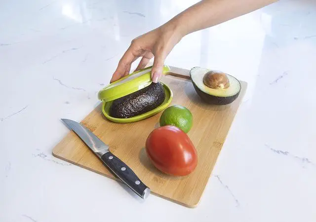 Alt view image 5 of 6 - Joie Food Saver, Fresh Stretch Pod Avocado Storage Container, BPA-Free | Stores Leftover Half of Avocado For Fresh Keeping, Keeps Leftover Produce Flavorful and Firm in Fridge, Slows Down Oxidation
