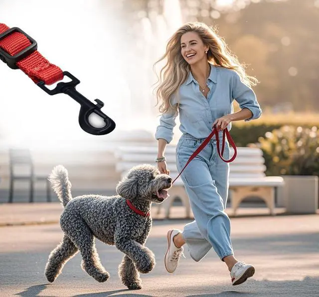 Alt view image 5 of 6 - 4 Pack Swivel Bolt Snap Hooks Dog Leash Hooks Dog Clips Trigger Snaps for Heavy Duty Pet Leashes & Collar, Flag Clasp, Key Chain Clasp, Pet Buckle,DIY Projec,Single Ended Clip (Black)