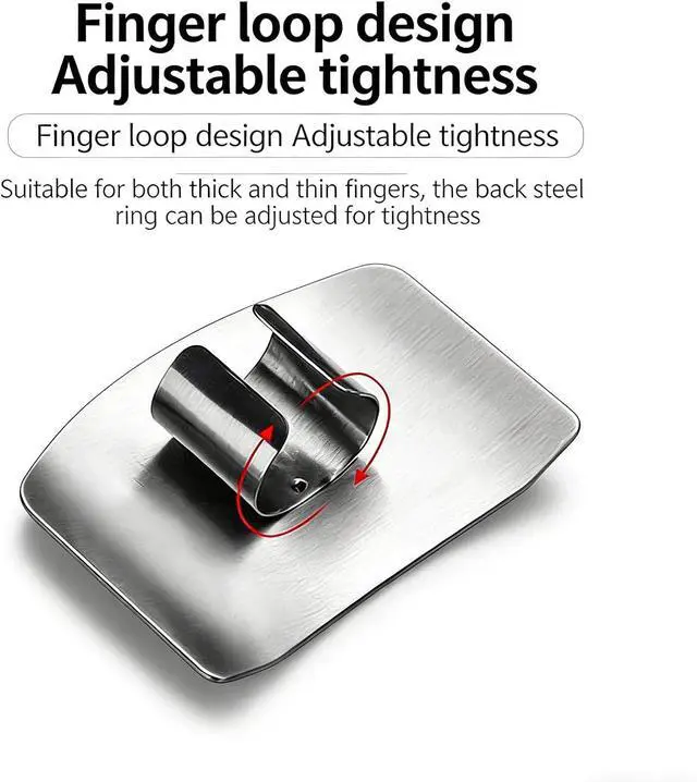 Alt view image 4 of 7 - Stainless Steel Kitchen Gadgets Set, Multi-Purpose Cooking & Food Preparation Accessories for Meat, Cheese, Vegetables, Salad, Hamburger & Cake (4Pcs)