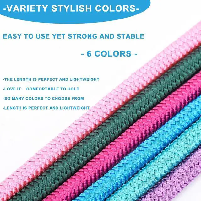 Alt view image 6 of 6 - Slip Leads for Dogs Comfortable 6 FT Heavy Duty Loop No Pull Pet Training Leash 6 Colors Classic Dog Leash for Small Medium Dogs, Blue