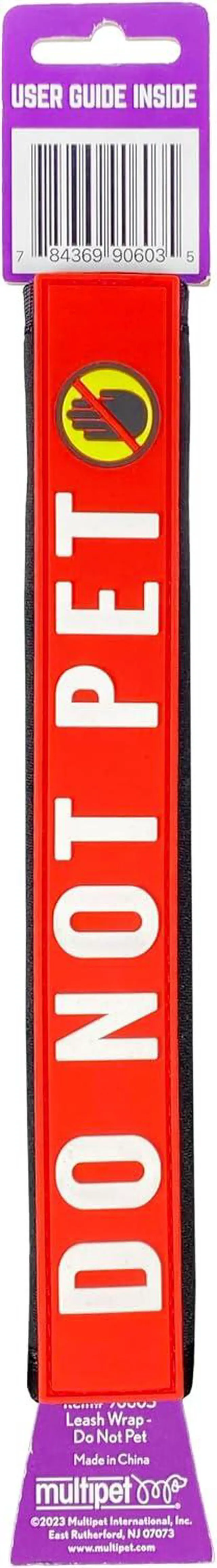 Alt view image 2 of 2 - Pet Leash Wrap - Do Not Pet