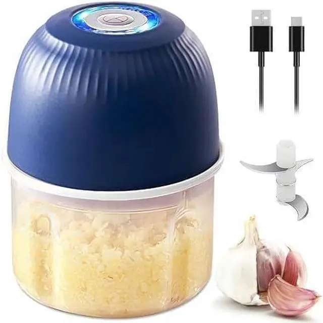 Main image of Model Type-c Rechargeable Food Processor Electric , Mini Food Chopper, Garlic Crusher, Onion Chopper, Portable Mini Food Processor for Garlic, Ginger, Chilli, Vegetable