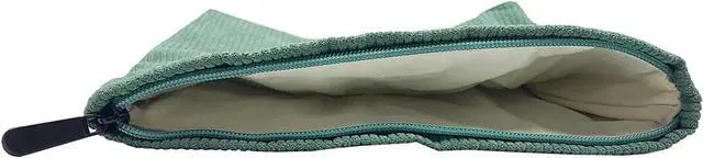 Alt view image 5 of 7 - GUTGNK Women's Corduroy Cosmetic Bag, Large Capacity Canvas Cosmetic Bag Travel Toiletry Bag Accessories Organizer, Pink