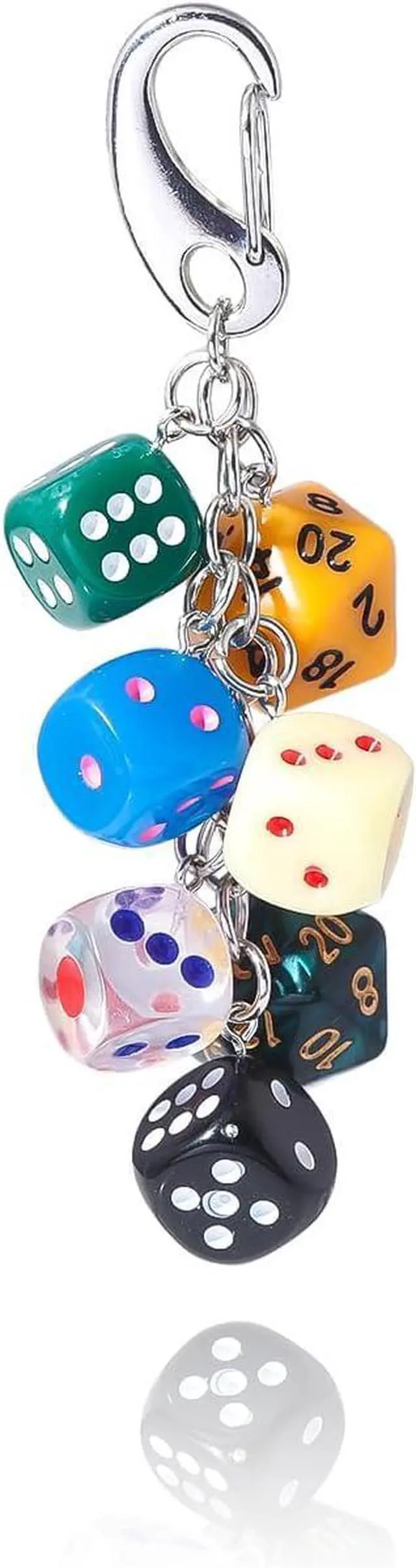 Main image of FunBoat Cute Cookie Bag Charm Keychain for Women, Fashion Handbag Charm Accessory - Key Chain Jewelry Gifts