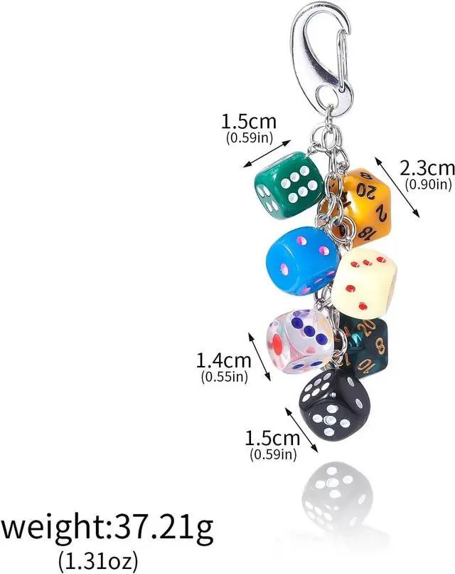 Alt view image 5 of 7 - FunBoat Cute Cookie Bag Charm Keychain for Women, Fashion Handbag Charm Accessory - Key Chain Jewelry Gifts