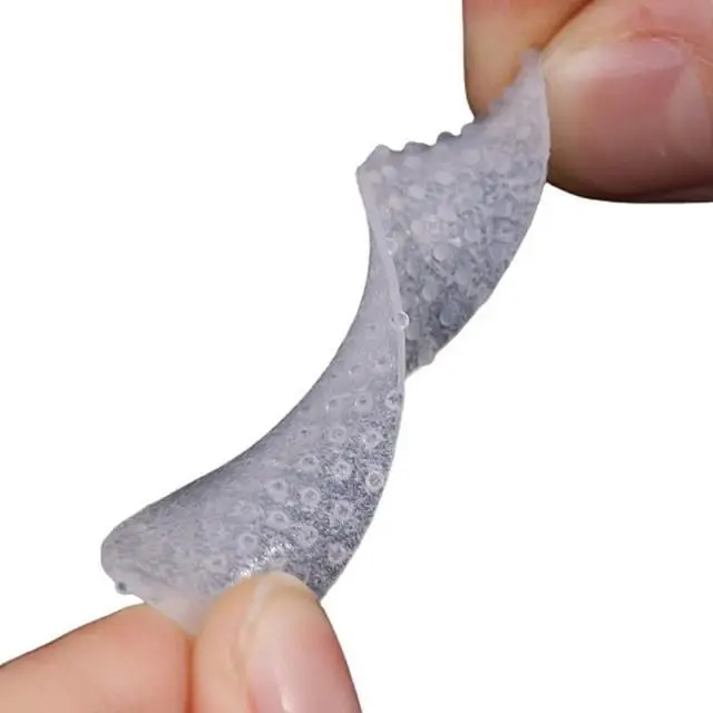 Alt view image 6 of 7 - 12 Pack Purse Strap Non-Slip Pad Sticker Anti-Falling Clear Rubber Adhesive Strip Grip Holder for Shoulder Bag Straps Keep Stay Handbag Tote Backpack