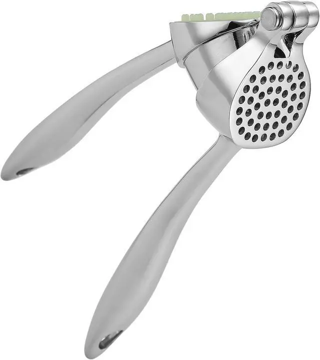 Main image of Garlic Press, Premium Zinc Alloy Garlic Crusher, Easy to Clean Professional Garlic Mincer with Built-in Cleaner, Sturdy Ginger Press for Nuts & Seeds, Dishwasher Safe