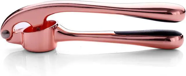 Alt view image 5 of 7 - Kitchen Garlic Press, Rust Proof & Dishwasher Safe Garlic Mincer, Durable Garlic Crusher, Easy to Clean and Squeeze, Rose
