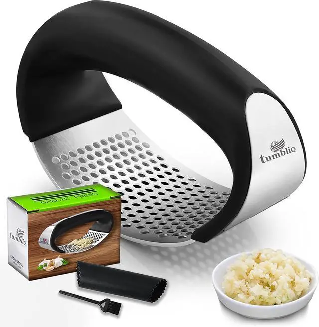 Alt view image 5 of 7 - Discover the Best Garlic Press Rocker - Heavy Duty, Stainless Steel, Ergonomic, and Unique Designs for Efficient Home Use & Must-Have Kitchen Gadgets on Amazon