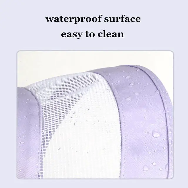 Alt view image 4 of 6 - Cat Recovery Protective Cone Collar After Surgery-Soft Adjustable Waterproof Lightweight Elizabethan Collar to Prevent Cats from Touching Stitches, Wounds and Rashes(M Pink)