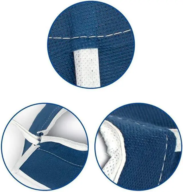Alt view image 3 of 6 - Soft Cat Recovery Collar Cat Cone E Collar Nonwoven Fabric Elizabethan Collar Loops-Protective Wound Healing Specially Designed for Cats and Puppies - Easy to Eat and Drink (S)