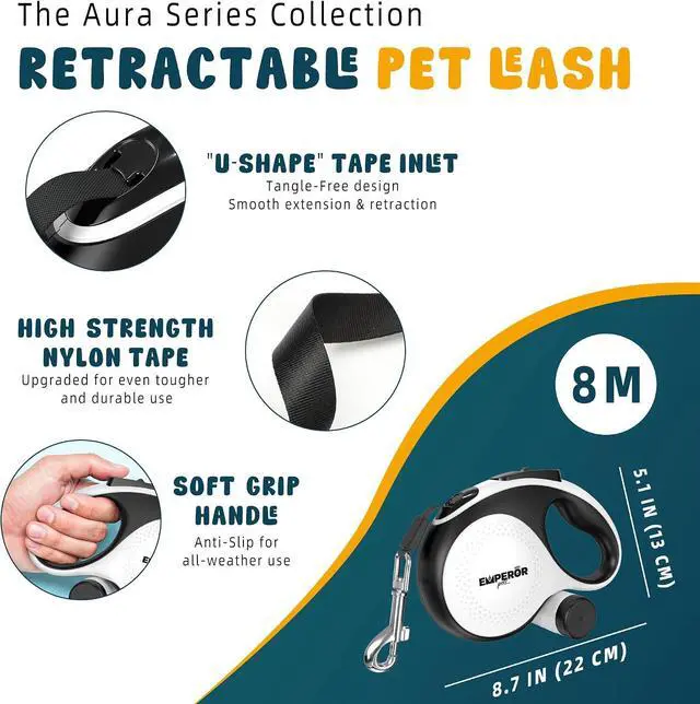 Alt view image 3 of 7 - Retractable Dog Leash Add-On Accessory - Anti-Bite Rope - for Extra Protection Against Biting from Your pups - 1 pc