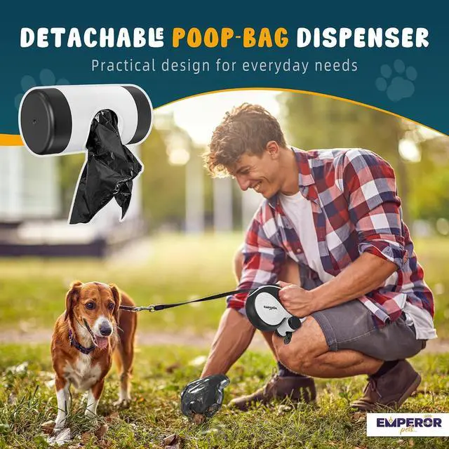 Alt view image 7 of 7 - Retractable Dog Leash Add-On Accessory - Anti-Bite Rope - for Extra Protection Against Biting from Your pups - 1 pc