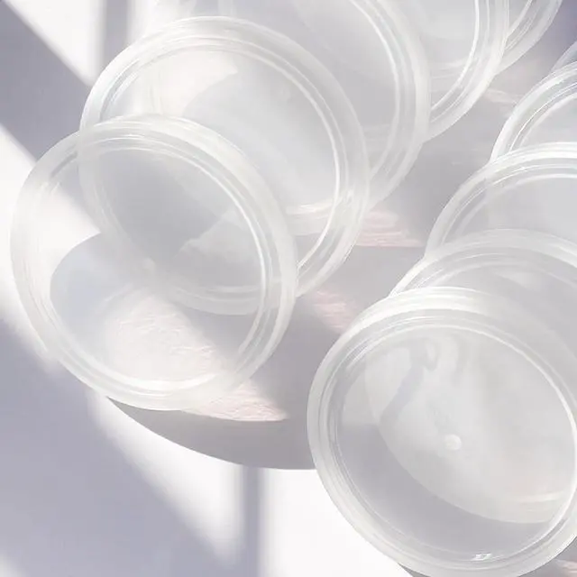 Alt view image 4 of 6 - Yogurt Jar Lids for La Fermiere (24pcs) - Plastics Jar Lids for La Fermière Yogurt Jars 4.9oz, Sealing plastic lids