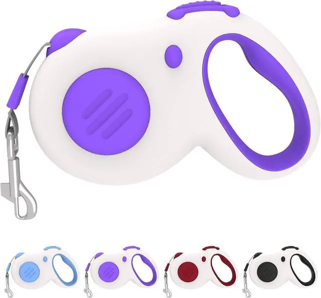 Main image of Retractable Dog Leash 16Ft/5M for Small Medium Dog 50lbs (Purple) | Strong Nylon Rope, 360° Tangle-Free, Ergonomic Anti-slip Handle Design, One-Hand Brake, Easy to Operate, Exquisite Packaging