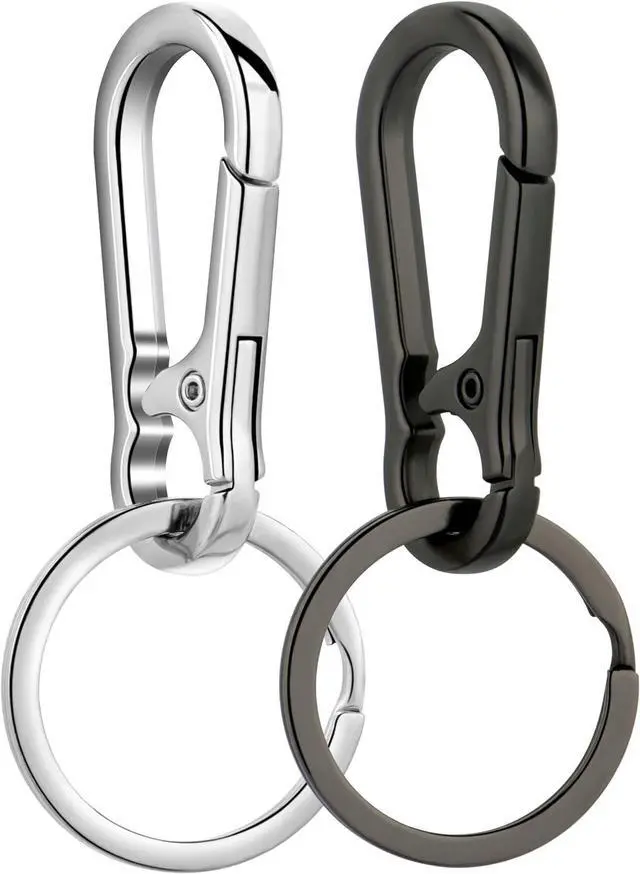 Main image of Wikavanli Metal Keychains Keyring Key Chain Ring Clip Holder Organizer for Home Car Keys Key Finder Women Men