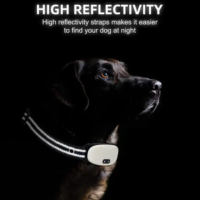 Alt view image 2 of 7 - Collar Replacement Strap, Reflective Replacement Nylon Collar Strap | E Collar Straps for Dog GPS Training Bark Receiver Collars, Fits Small Medium Large Dogs, Durable & Adjustable (Black)