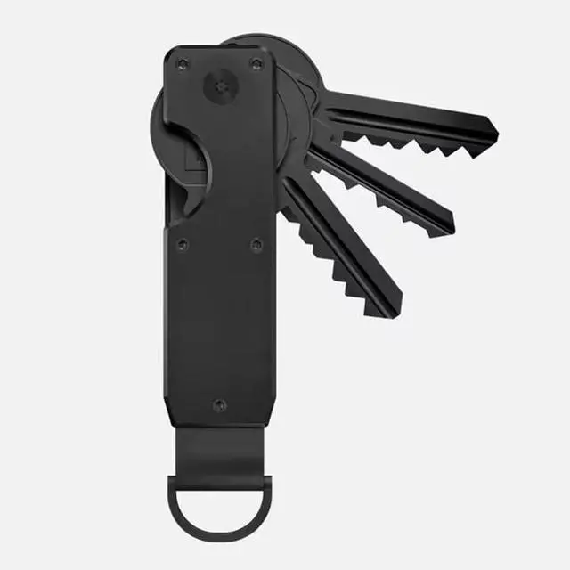 Alt view image 7 of 7 - Key Organizer Minimalist Innovative Keyholder Compact Keys Organizer Smart KeyChain Secures 2-6 Keys