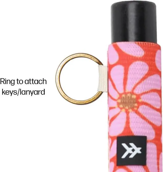 Alt view image 3 of 5 - Thread Wallets Elastic Chapstick and Lip Gloss Holder Keychain