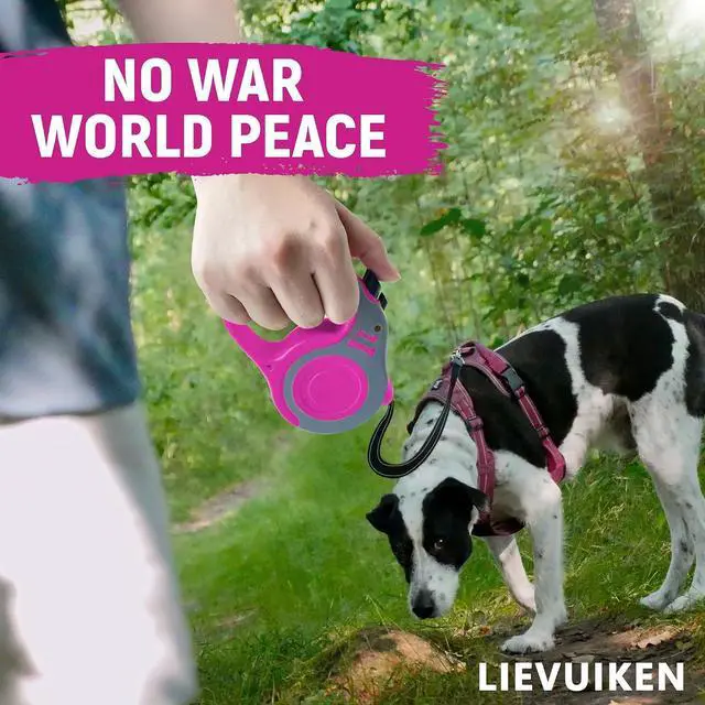 Alt view image 6 of 6 - Retractable Dog Leash Automatic Telescopic Tractor Dog Tape | Pet Tape 10/16 FT Durable and Convenient, with Non-Slip Handle, Suitable for Small and Medium Dogs