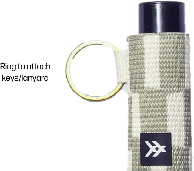 Alt view image 2 of 4 - Thread Wallets Elastic Chapstick and Lip Gloss Holder Keychain
