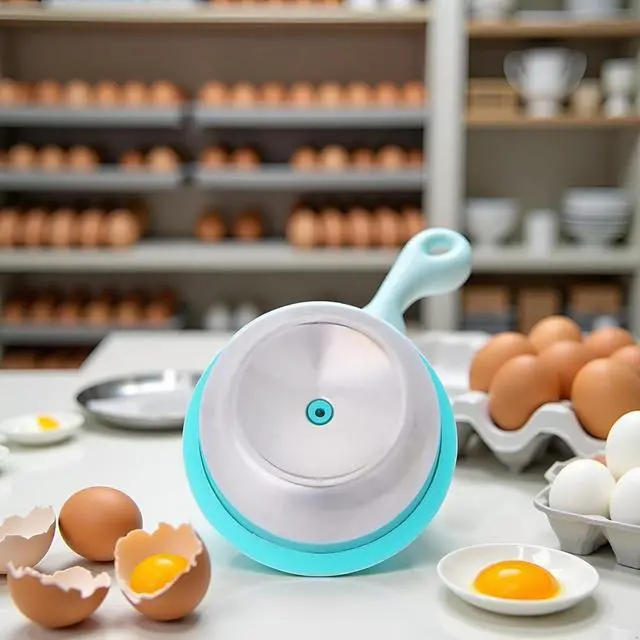 Alt view image 4 of 7 - Egg Piercer, Hard Boiled Egg Peeler Raw Eggs Egg Pricker Egg Hole Puncher Stainless Steel Needle Egg Punch Egg Separator for Raw Eggs, Egg Separators Specialty Tools and Gadgets