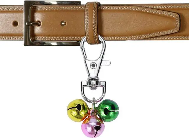 Alt view image 3 of 7 - Wontee Cat Collar Bells Loud Dog Bell Training Charm Pendants for Pet Puppy Kitty Necklace Collar