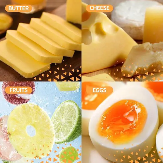 Alt view image 6 of 7 - Butter & Cheese Slice Cutter Stainless Steel Multipurpose Butter and Cheese Cutter Slicer with Ergonomic handle Portable Grip for block cheese, Fruit Baking