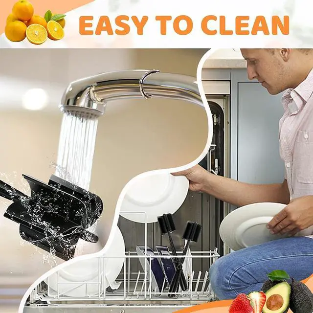 Alt view image 6 of 7 - Meat Chopper, Hamburger Chopper, Potato Masher-Professional Multifunctional Heat Resistant Nylon Ground Beef Smasher Kitchen Tools And Gadgets, Safe For Non-Stick Cookware