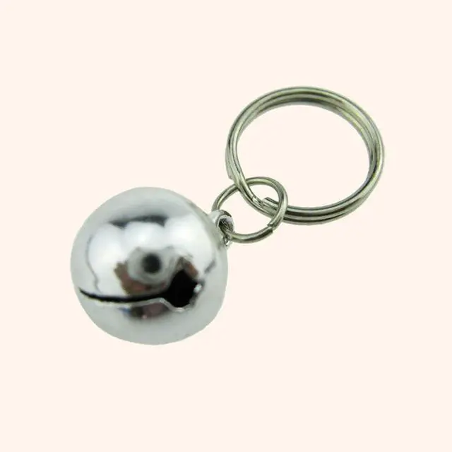 Alt view image 5 of 7 - DEVILMAYCARE Pack of 7 Metal Jingle Bells Loose Beads Festival Party Decoration, 12mm Pet Cat Puppy Dog Bells for Collar, DIY Crafts Accessories (Random Color)