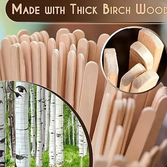 Alt view image 4 of 7 - 50Pcs Coffee Stirrers-5.9" Natural Wooden Coffee Stir Sticks with Round Ends, Disposable Coffee stirring sticks Wood Beverage Mixer for for Coffee Bar Cocktails Milk Tea