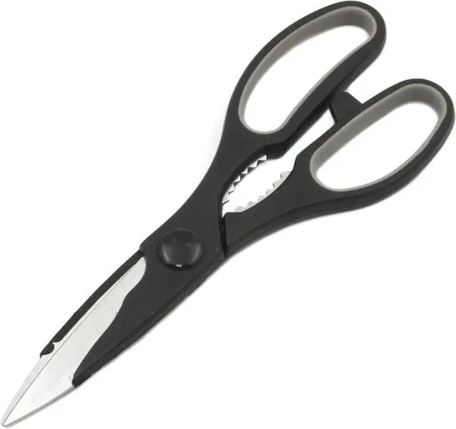 Main image of Chef Craft Kitchen Sears, Stainless Steel 9-Inches, Black (1-Pack) (21000)
