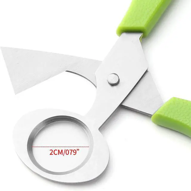 Alt view image 3 of 7 - 6Pcs Quail Egg Cutter Scissors Kitchen Egg Shears Tool (Green)