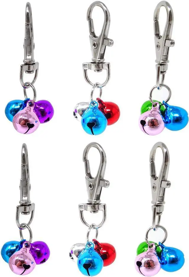 Main image of Honbay 6PCS Dog Bell Training Charm Pendants for Pet Necklace Collar