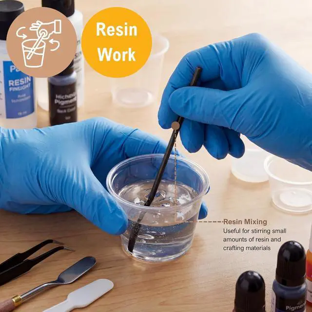 Alt view image 5 of 7 - PAMI Black Plastic Stir Straws 5 in,Disposable Coffee Stirrers,1000 Count