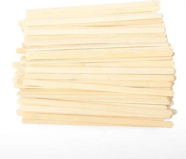 Main image of 150 Count Bamboo Coffee Stirrer - Disposable 7 inches Long Wooden Stir Sticks for Coffee and Cocktails - Smooth, Splinter-Free Beverage Mixers - Ideal for Cafe, Bars and Drink Stations