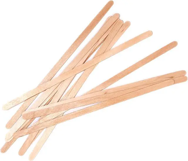 Alt view image 3 of 7 - Coffee Stirrers Sticks,Disposable Wooden Coffee Stick Beverage Stirrers, Suitable For Coffee Nook Tea Drinks and Bartending, 7 Inches,200 Sticks.