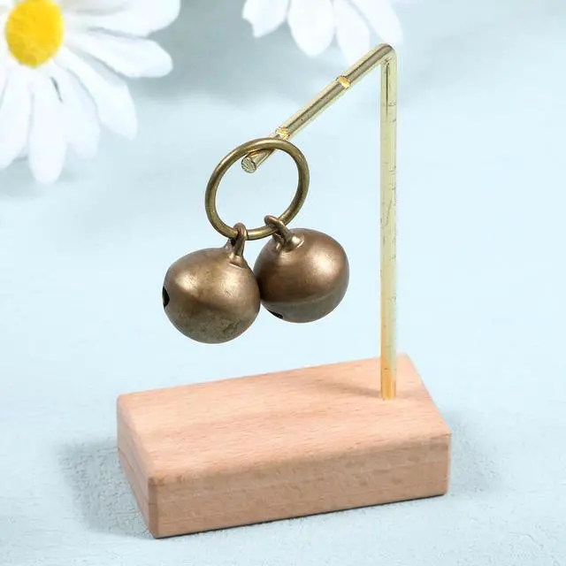 Alt view image 6 of 7 - 4 Pcs Dog Collar Bells, Copper Bell, Bells for Cat Collars | Pet Training Bell, Loud Charms for Dogs and Cats, Pet Pendant Accessories, Anti-Lost