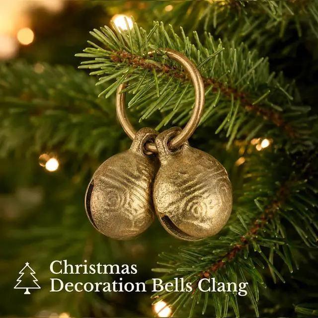 Alt view image 5 of 7 - Copper Bells for Dog Collars,Brass Dog Bells, Extra Loud for Pet Tracking, Anti Theft for Little Puppy & Kitten, Anti Lost Pets Pendant Accessories