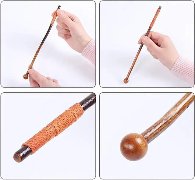 Alt view image 3 of 7 - Ouliget Wooden Coffee Beverage Stirrers,Branch Shaped Honey Dipper Sticks,Reusable Swizzle Stir Stick for Coffee Milk Juice Honey Chocolate for Home and Parties,4 Pieces