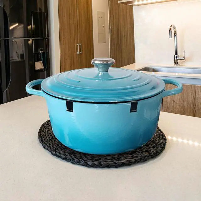 Alt view image 2 of 6 - 4pcs Dutch Oven Lid Protector Clips,Non-Slip Cookware Pot Lid Protectorblack