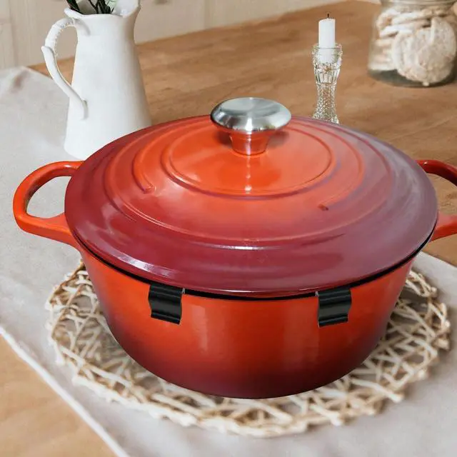 Alt view image 6 of 6 - 4pcs Dutch Oven Lid Protector Clips,Non-Slip Cookware Pot Lid Protectorblack
