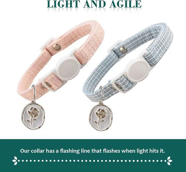 Alt view image 3 of 7 - Yizepet Cat Collars, Breakaway Kitten Collar, Cute Kitty Collar, Pet Supplies Accessories