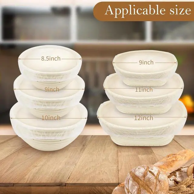 Alt view image 2 of 7 - 200pcs Reusable Shower Caps for Sourdough Bread Proofing, Plastic Covers With Elastic