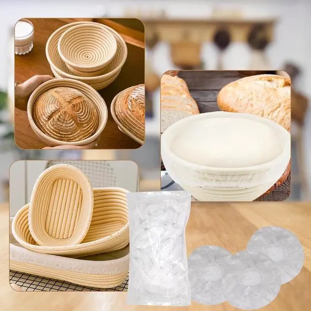 Alt view image 6 of 7 - 200pcs Reusable Shower Caps for Sourdough Bread Proofing, Plastic Covers With Elastic