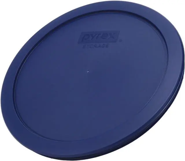 Alt view image 3 of 4 - Pyrex 7402-PC 6/7-Cup Dark Blue Food Storage Replacement Lid - Made in USA | BPA-Free Plastic | Round Shape | Fits 7402 & 7203 Bowls | Top-Rack Dishwasher Safe | Secure Fit