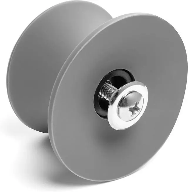 Alt view image 3 of 6 - Universal Pot Pan Lid Handle Replacement, Pack of two- Silicone Heat Resistant and Non-Slip Lid Handles for Pots Pans (Pack of Two-Grey)