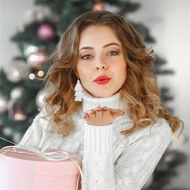 Alt view image 4 of 5 - 3 Tier Layered Colorful Tassel Earrings Bohemian Big Dangle Drop Fashion Jewelry Earrings for Women Valentine Birthday Party.