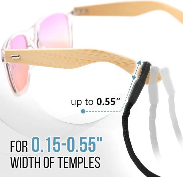 Alt view image 2 of 6 - SIGONNA Eyeglasses String Holder Strap - Eyeglass Chains Women Man - 4 Cords